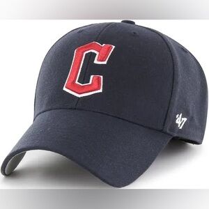 ’47 Cleveland Guardians Navy MVP Adjustable Hat